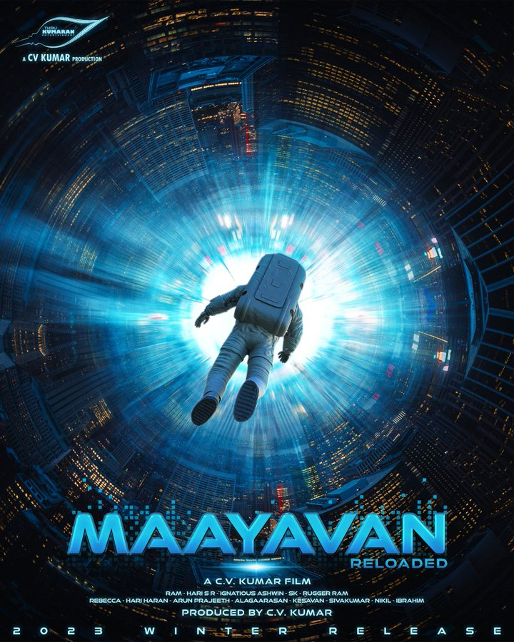 ReporterIndia_'s tweet photo. First look of CV Kumar's 'Maayavan Reloaded' 😍❤️
#cinema #Kollywood #MaayavanReloaded https://t.co/xshZbRnwjh