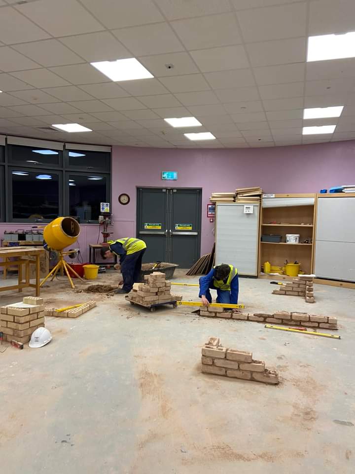 Great night at our whole school showcase
Special  mention also for the two pupils who volunteered  to come in and  promote the Borders College Construction  course building walls in front of visitors  and giving them a go 
Great job
<a href="/BordersCollege/">𝗕𝗼𝗿𝗱𝗲𝗿𝘀 𝗖𝗼𝗹𝗹𝗲𝗴𝗲</a>