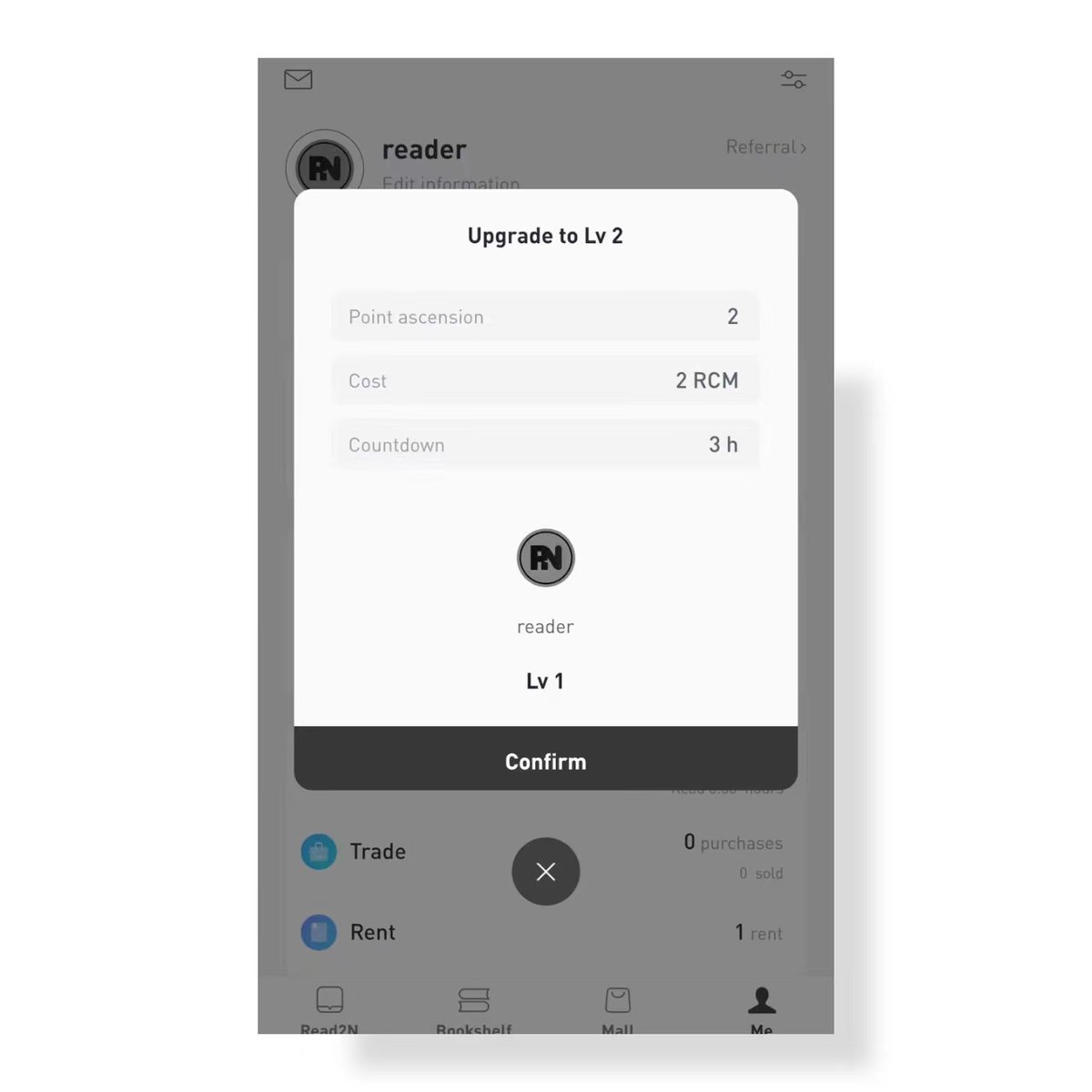 TaleX_chain's tweet photo. If you want to get more $RCM by each reading:👉👉

1⃣Upgrade your account and increase the efficiency, so that every 1 point of energy consumed can get more $RCM.
2⃣Hold (or rent) more NFTs. As the number of NFTs increases, your energy limit will also increase. https://t.co/KYgwkmFXRu