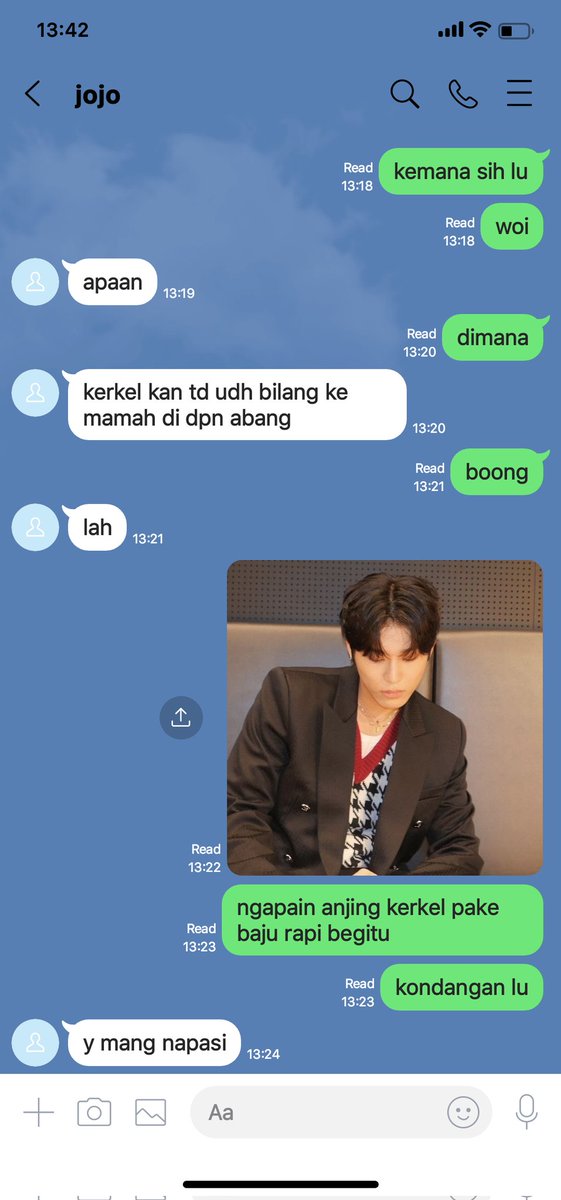 🍇 on Twitter: "a jeongharu ft. hoonsuk four tweets au"