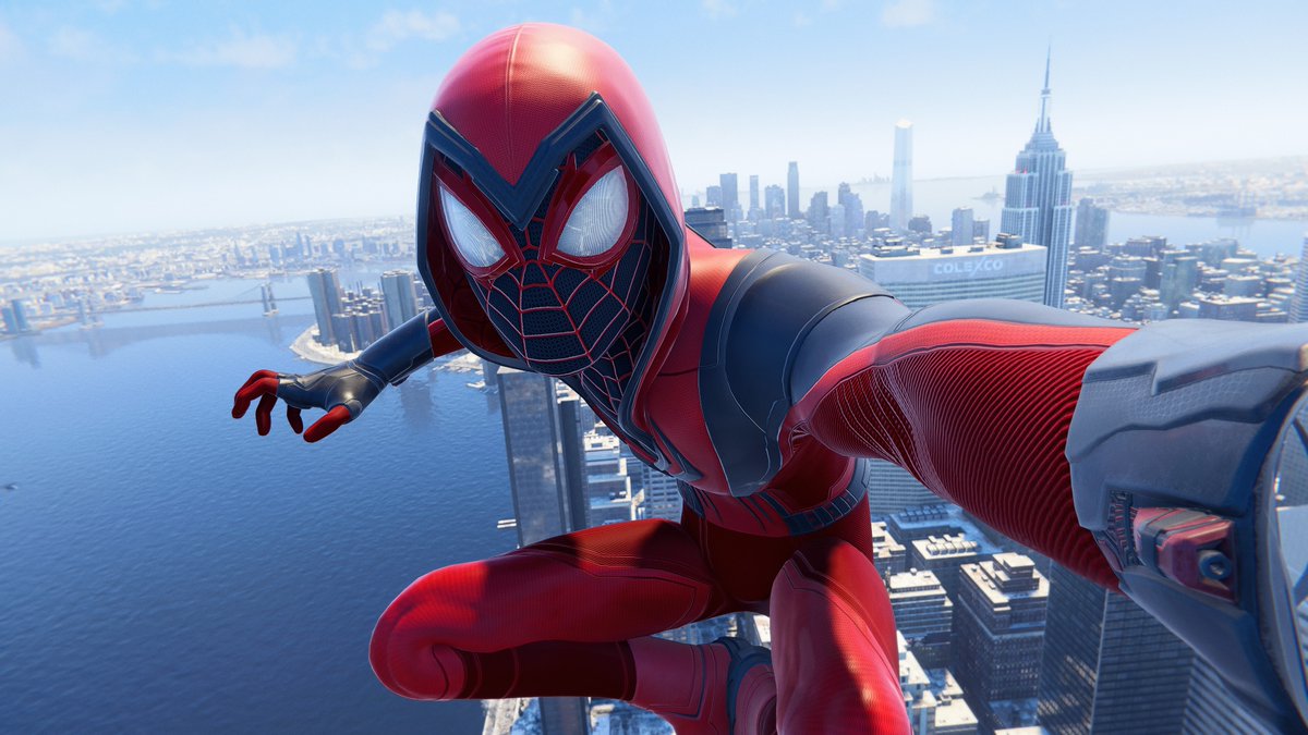 RedhornTV's tweet photo. What up, New York?! #PS5Share, #MarvelsSpiderManMilesMorales https://t.co/j7w8FJDAiM