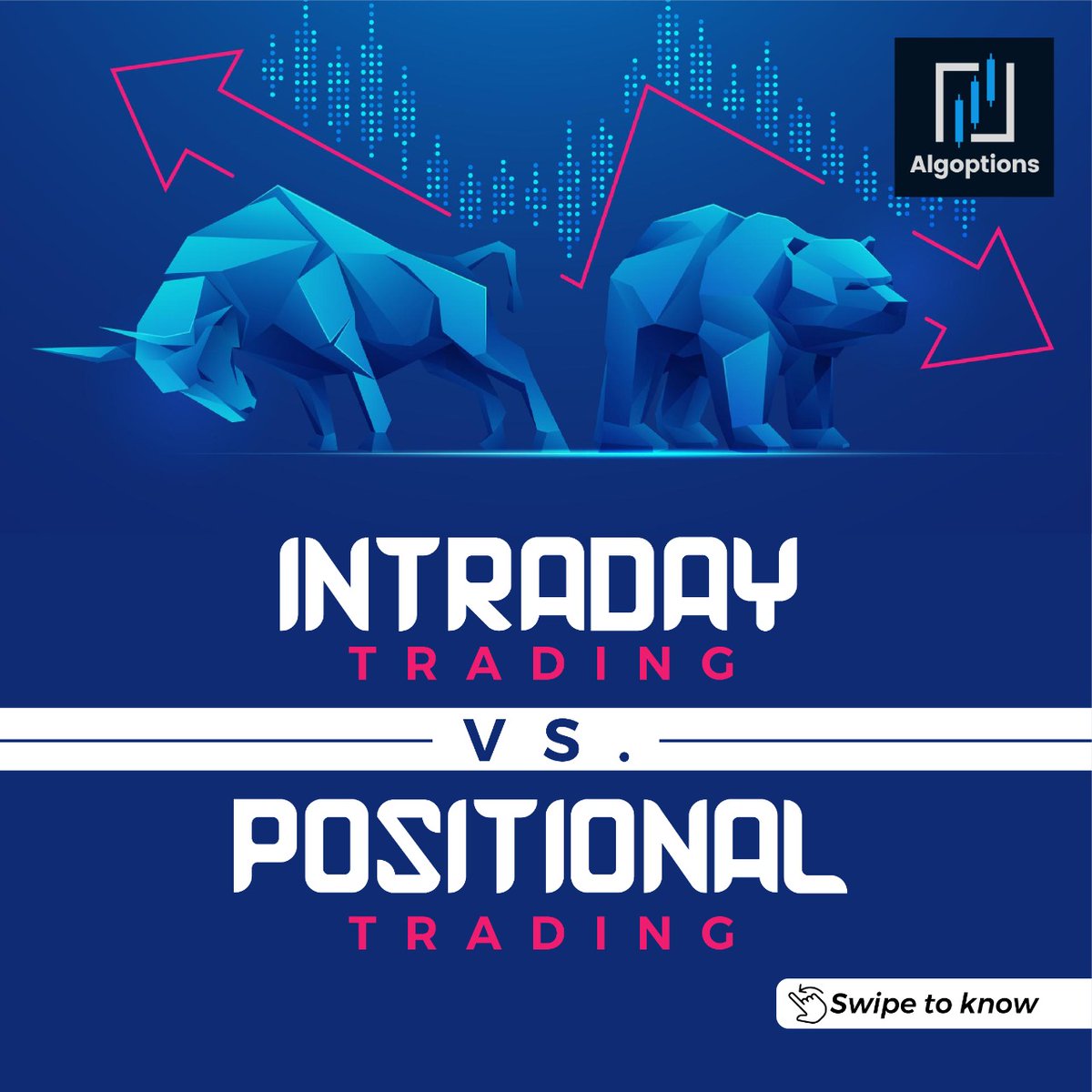 algoptionsAlgo's tweet photo. So here's a quick rundown of what Intraday &amp; Positional trading is and which can be a good fit for you.

#algorithm #algobasedtrading #machinelearning #optionstradingstrategies #bankniftystrategies #algoptions #letyourmoneymakemoney #makemoney #tradingbots #algorithmtrading #algo https://t.co/VJjrD6bIWf