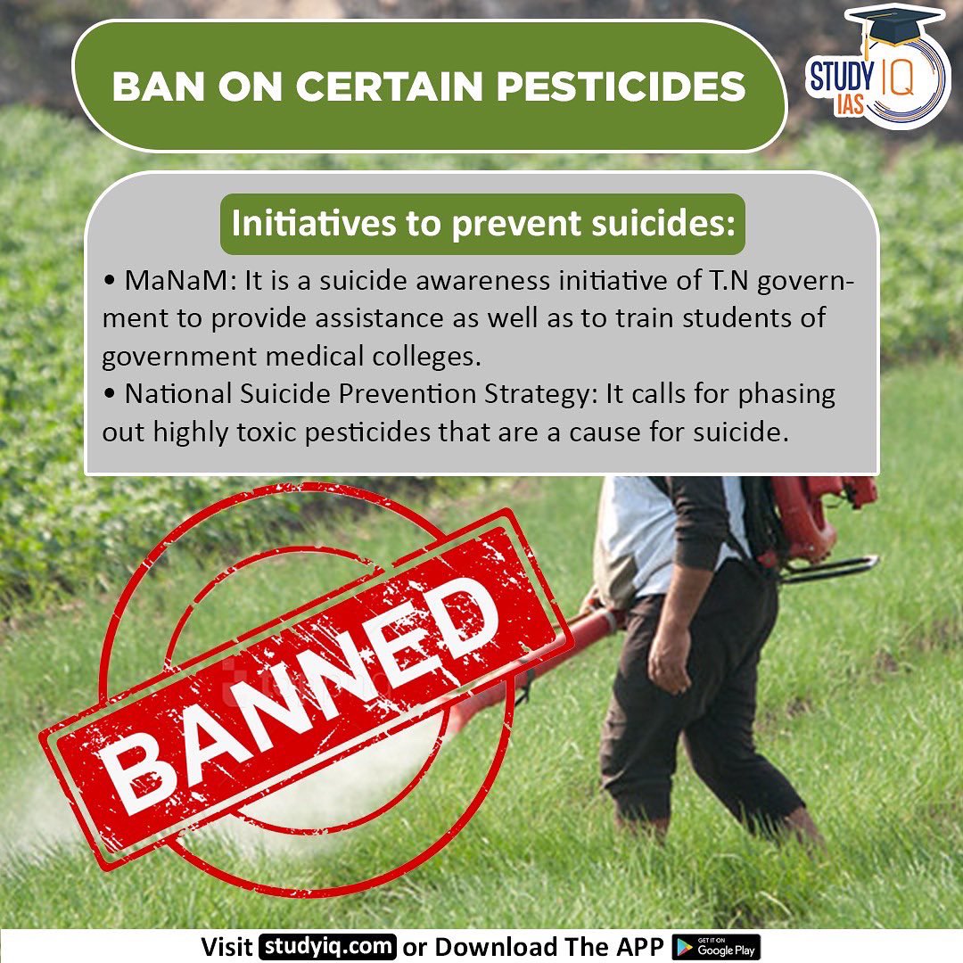 upsciq's tweet photo. Ban On Certain Pesticides
#banoncertainpesticides #whyinnews #tamilnadu #phosphoruspaste #ratpoison #toxicpesticides #insecticidesact #sale #stack #distribution #agriculture #monocrotophos #profenophos #acephete #cypermethrin #farmerssuicide #manam #tamilnadugovt https://t.co/2wCOFhssZ4