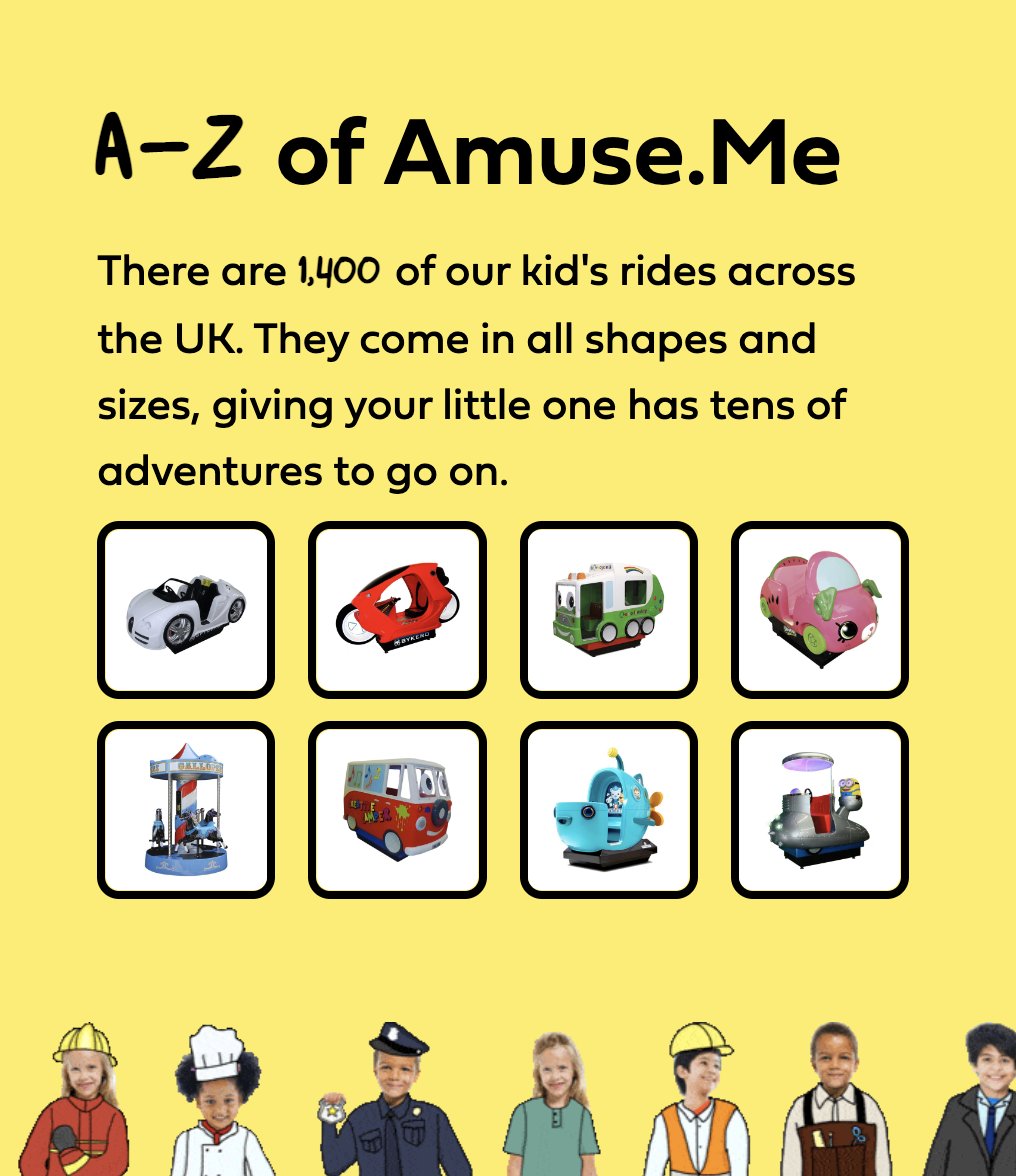 AmuseMeKids's tweet photo. How many of our rides have you spotted out and about? 👀
#amuseme #keepthekidsbusy #bigfunforlittleme https://t.co/RcxcVysDJ2