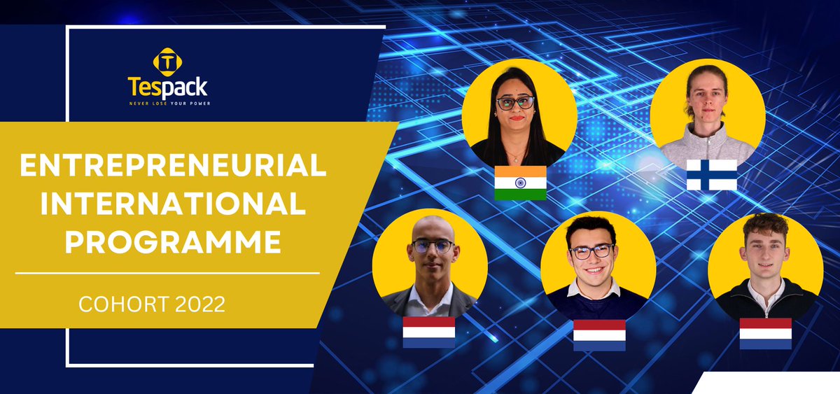 Welcoming our last Cohort 2022! ⚡ 
𝐸𝑛𝑡𝑟𝑒𝑝𝑟𝑒𝑛𝑒𝑢𝑟𝑖𝑎𝑙 𝐼𝑛𝑡𝑒𝑟𝑛𝑎𝑡𝑖𝑜𝑛𝑎𝑙 𝑃𝑟𝑜𝑔𝑟𝑎𝑚𝑚𝑒

bit.ly/3Yq4UZA

#Entrepreneurship   #Engineering  #programme #International