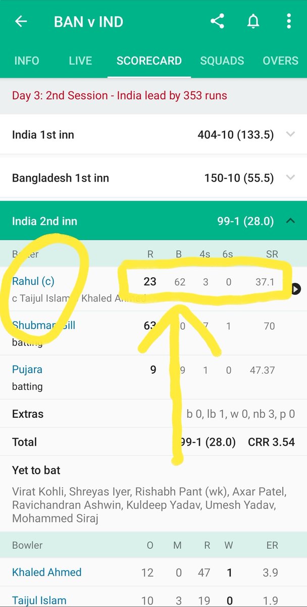 NDclasses's tweet image. Captain #klrahul talking about aggressive cricket....
