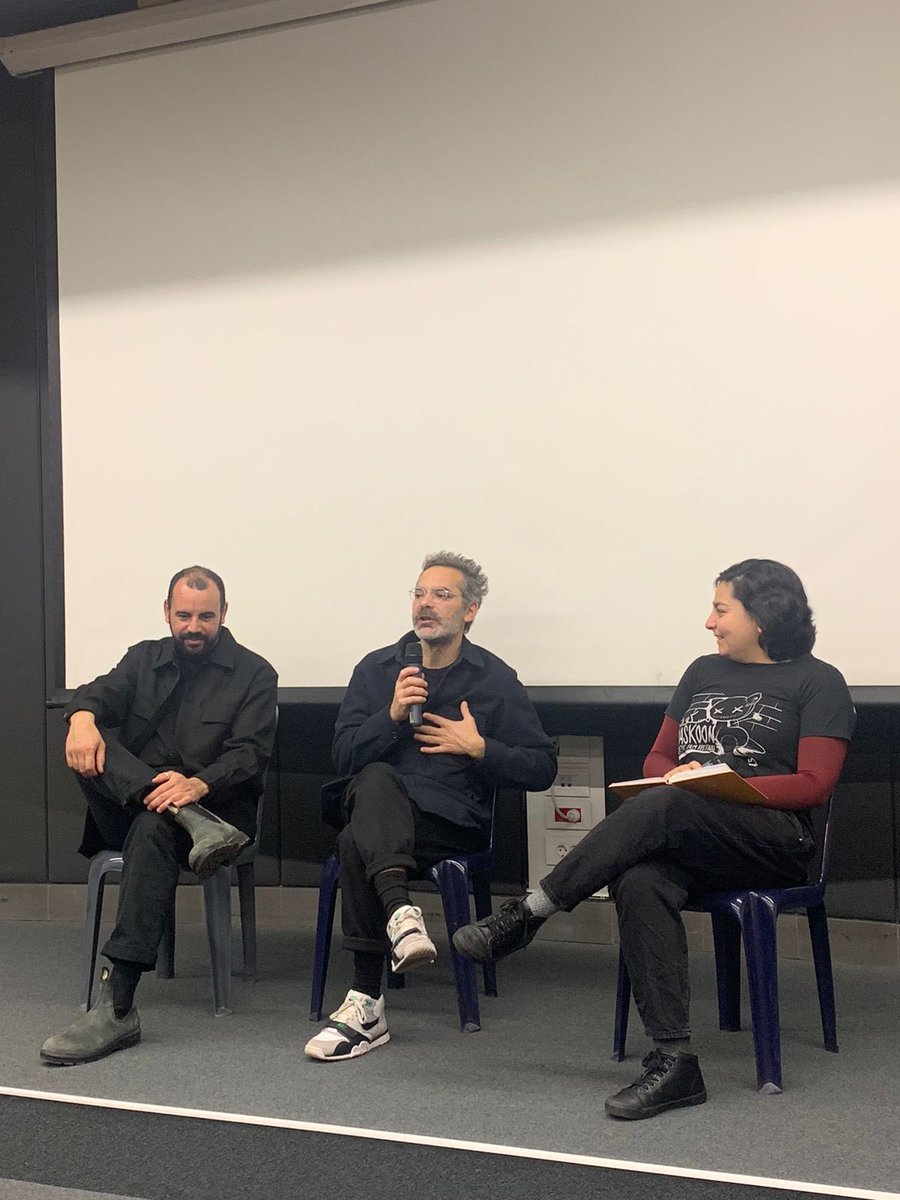 MaskoonFFFest's tweet photo. #HappeningNow
CASE STUDY:
THE MAKING OF AN AUTEUR TUNISIAN THRILLER.
WITH DIRECTOR YOUSSEF CHEBBI AND PRODUCER FARES LADJIMI.
MODERATED BY @sacinephile
@ALBA_Lebanon @Beirut_DC @AbboutProd @filmindependent https://t.co/izfY2LwyzU