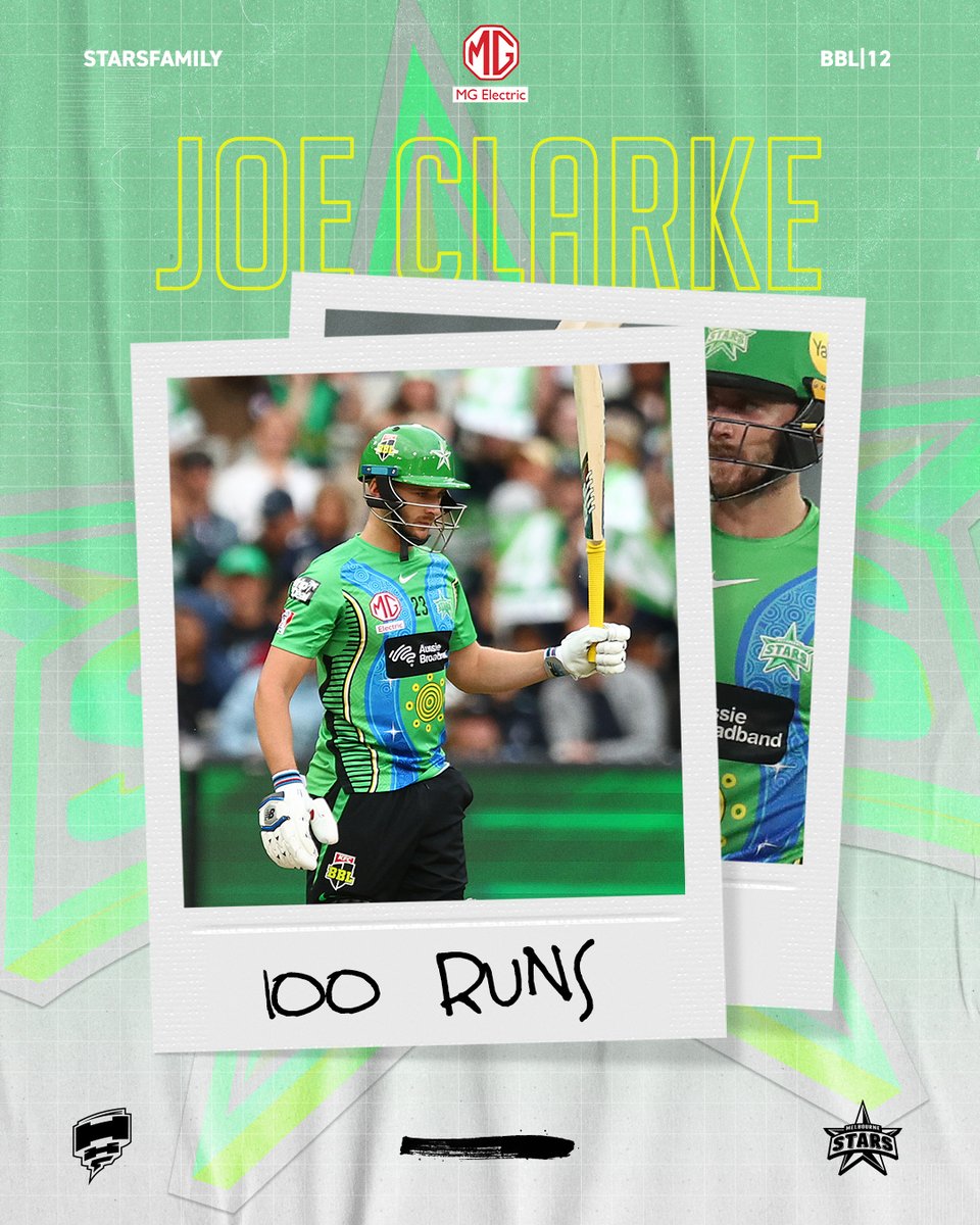 Joe Clarke putting on a show tonight!  

His first BBL century 👏

#BBL12