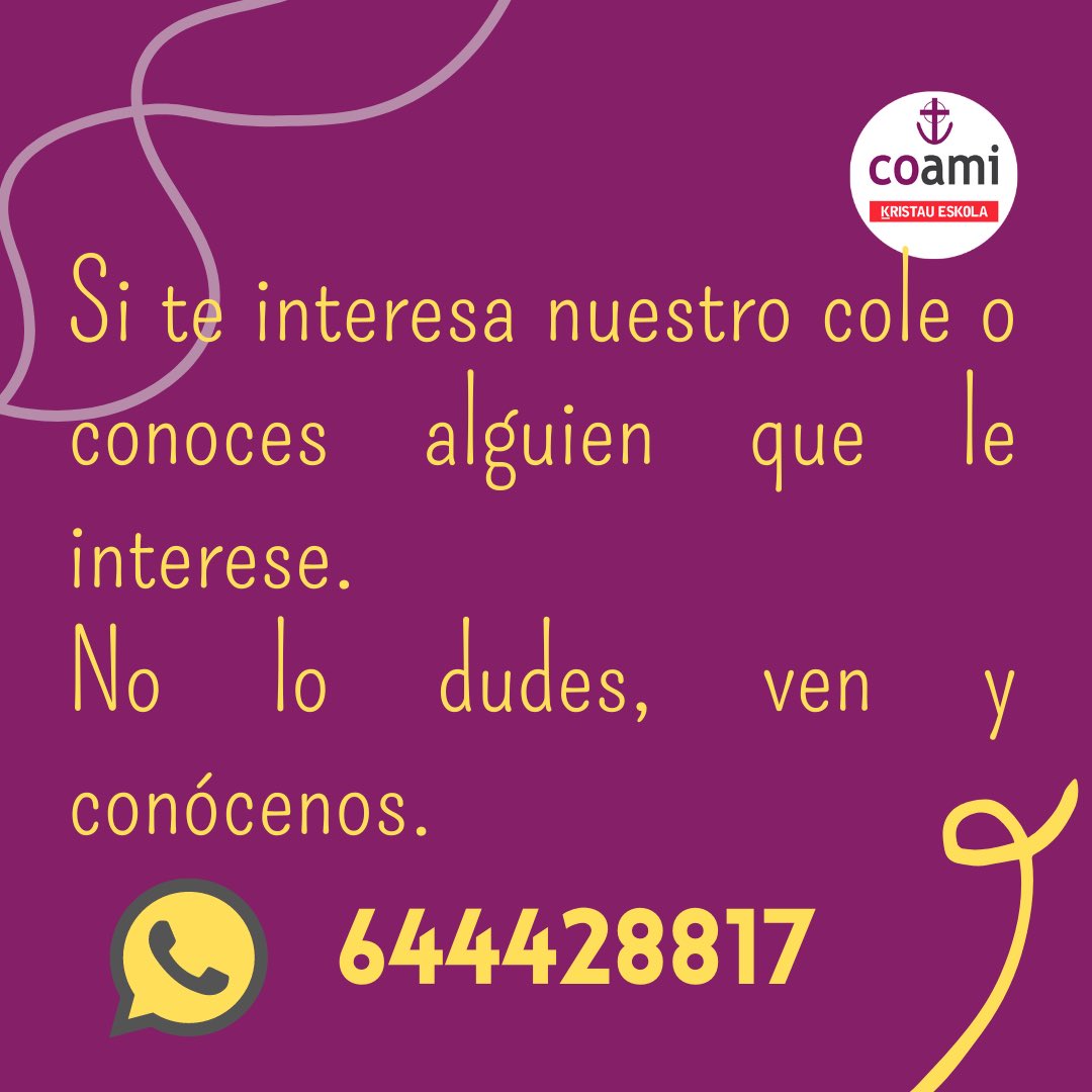 Puertas abiertas Infaltil 21 de diciembre, de 15.30 a 16.30.
¡¡Ven a concernos!!