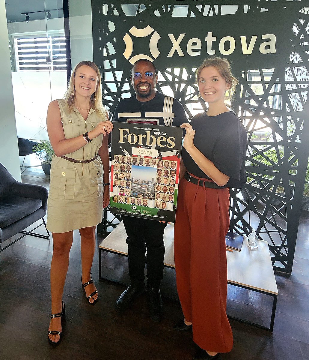 xetova's tweet photo. Our CEO @Bramuel_Mwalo  had a great conversation with the @forbesafrica  Africa team. They are excited to cover the Kenya Special Edition early next year and you can look forward to an in-depth story on Xetova's journey into Enterprise Solutions through #DigitalTransformation https://t.co/Rib90G4UFU