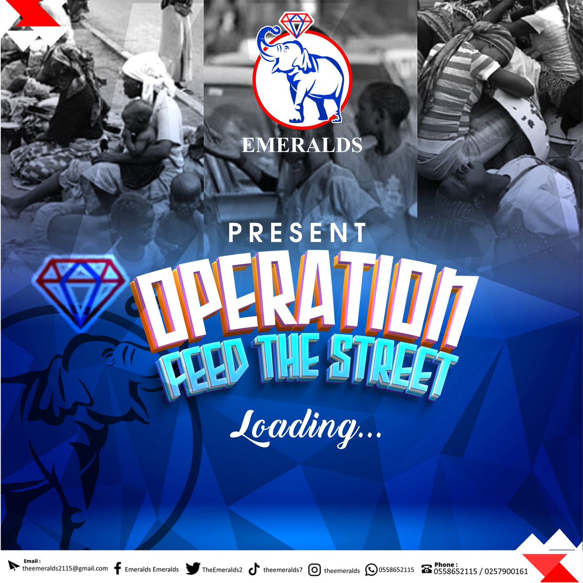 TheEmeralds2's tweet photo. *It’s Christmas, &amp; is all about sharing Love.*

The NPP Emeralds Presents Operation Feed The Street:

#TheEmeralds
#DedicationAndAllegiance https://t.co/kn1IMuXEze