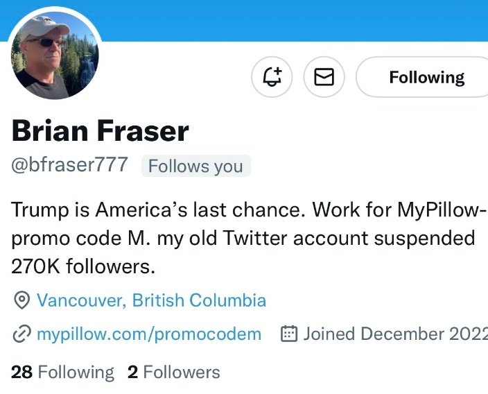 There is a great patriot whose account has been suspended. In his great days here he helped a lot to all of us. Now it's our duty to help them rebuild their account. Must follow - @bfraser777
