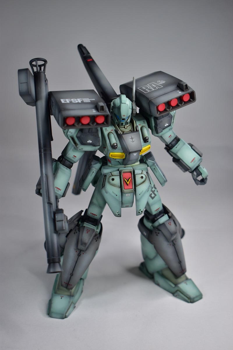 MiniaturesShawn's tweet photo. HG Stark Jegan #gunpla https://t.co/wx5COLU6Qs