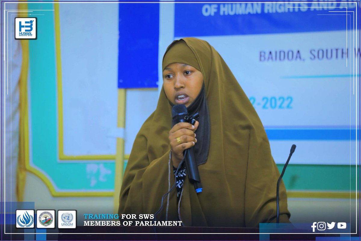 Hubaalbs's tweet photo. #Sawiro Training for sws members Parliament MOWHRD Women advocates Csos on promotion.

#Humanrights
#UNSOM 
#BWN

📷 @Hubaalbs https://t.co/NL7w4aAdrY