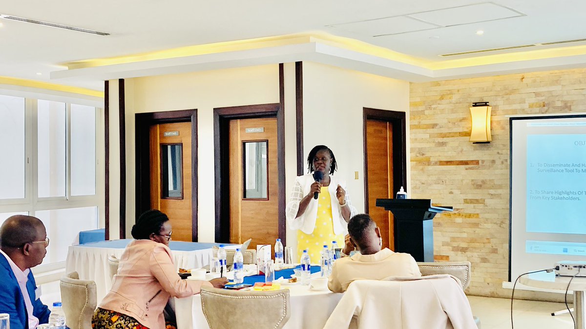 ddungujoseph7's tweet image. The #THEA-#DCT dissemination meeting &amp;amp; mobile tool handover ceremony is underway! 
#ProjectTHEA 

@MinofHealthUG @PSF_Uganda @EdinburghUni @MoWT_Uganda @MakerereCHS @NIHRresearch @roslininstitute @mukwano_ind @NLPuganda