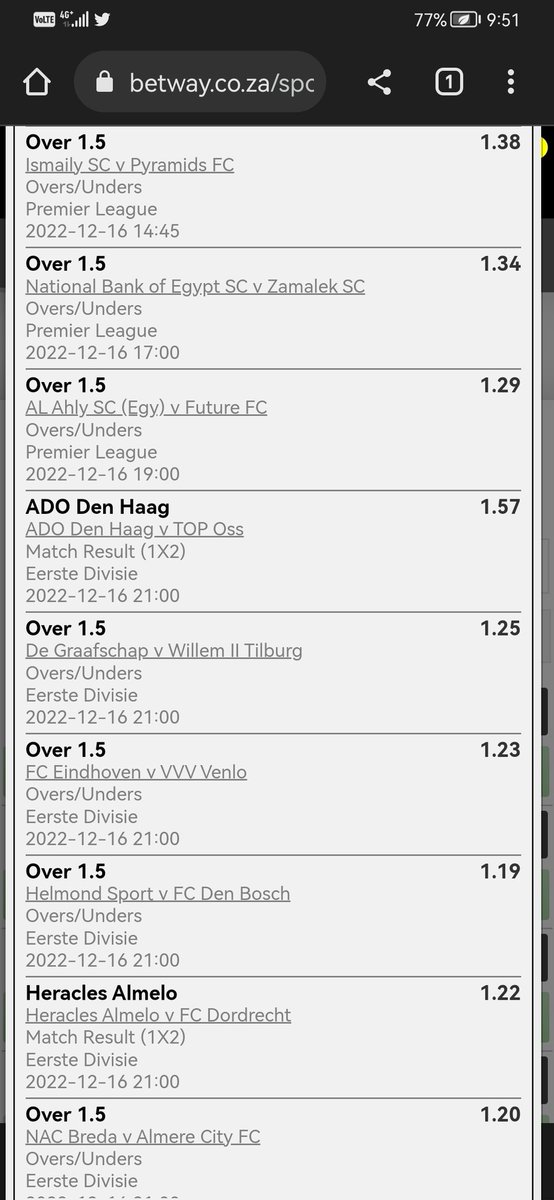 Motso_Belk29's tweet image. Let&apos;s try edit, cut Goodluck 🕯️🕯️🙏

I just placed a bet with Betway. Tap here to copy my bet or search for this booking code in the Multi Bet betslip X3EAA2BFF betway.co.za/bookabet/X3EAA…