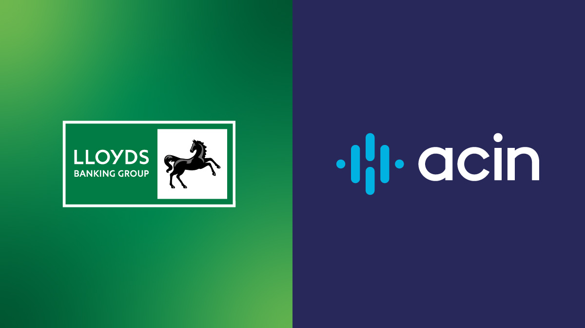 LBGplc's tweet image. We’re delighted to announce our investment in Acin.
 
The platform uses ground-breaking technology to help the financial industry digitise risk analysis.