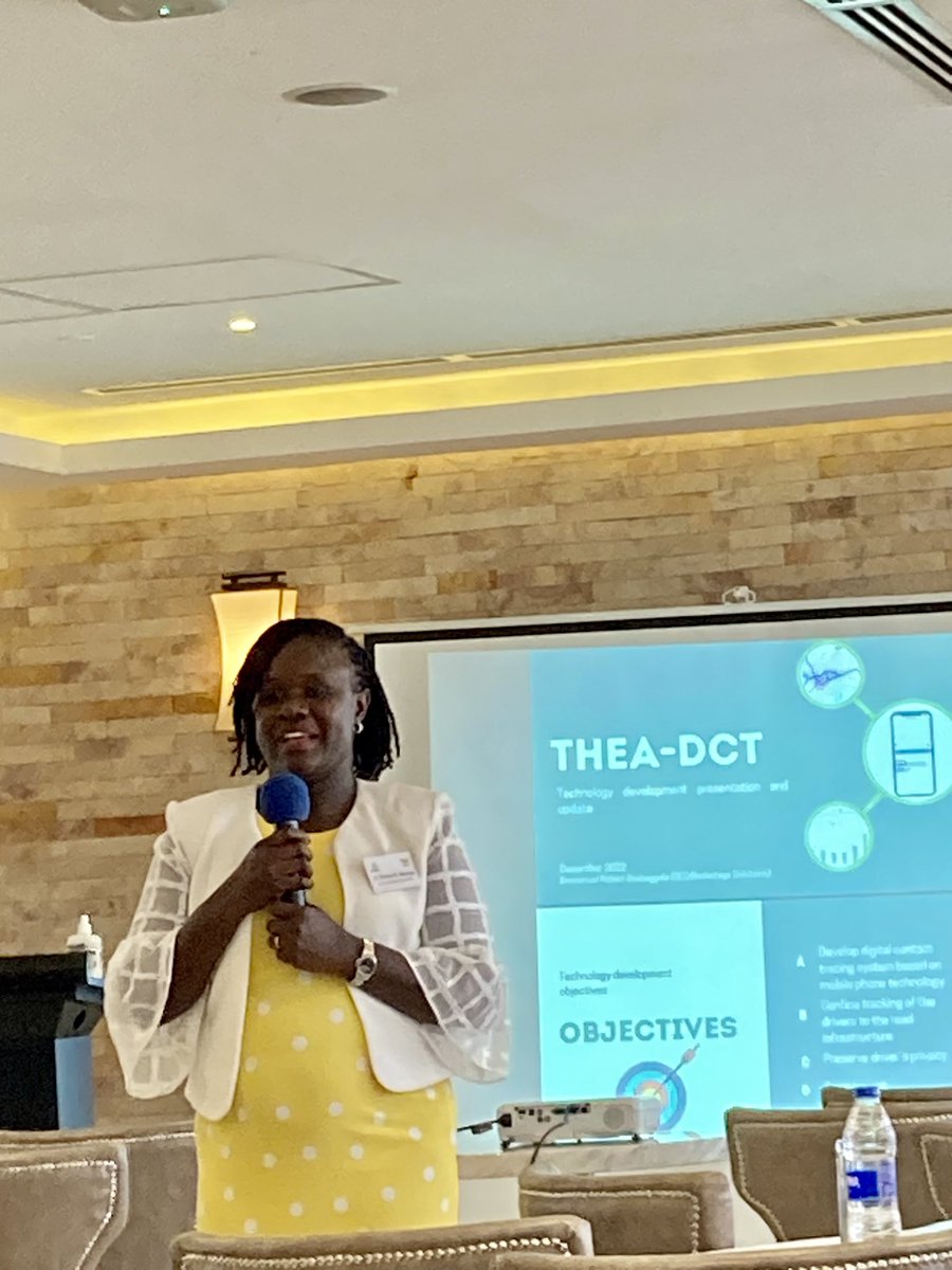 ddungujoseph7's tweet image. “Our meeting is meant to highlight &amp;amp; handover an innovation in the haulage industry to the @MinofHealthUG” 
- Dr. Christine Mbabazi 

#THEA-#DCT 
#ProjectTHEA
