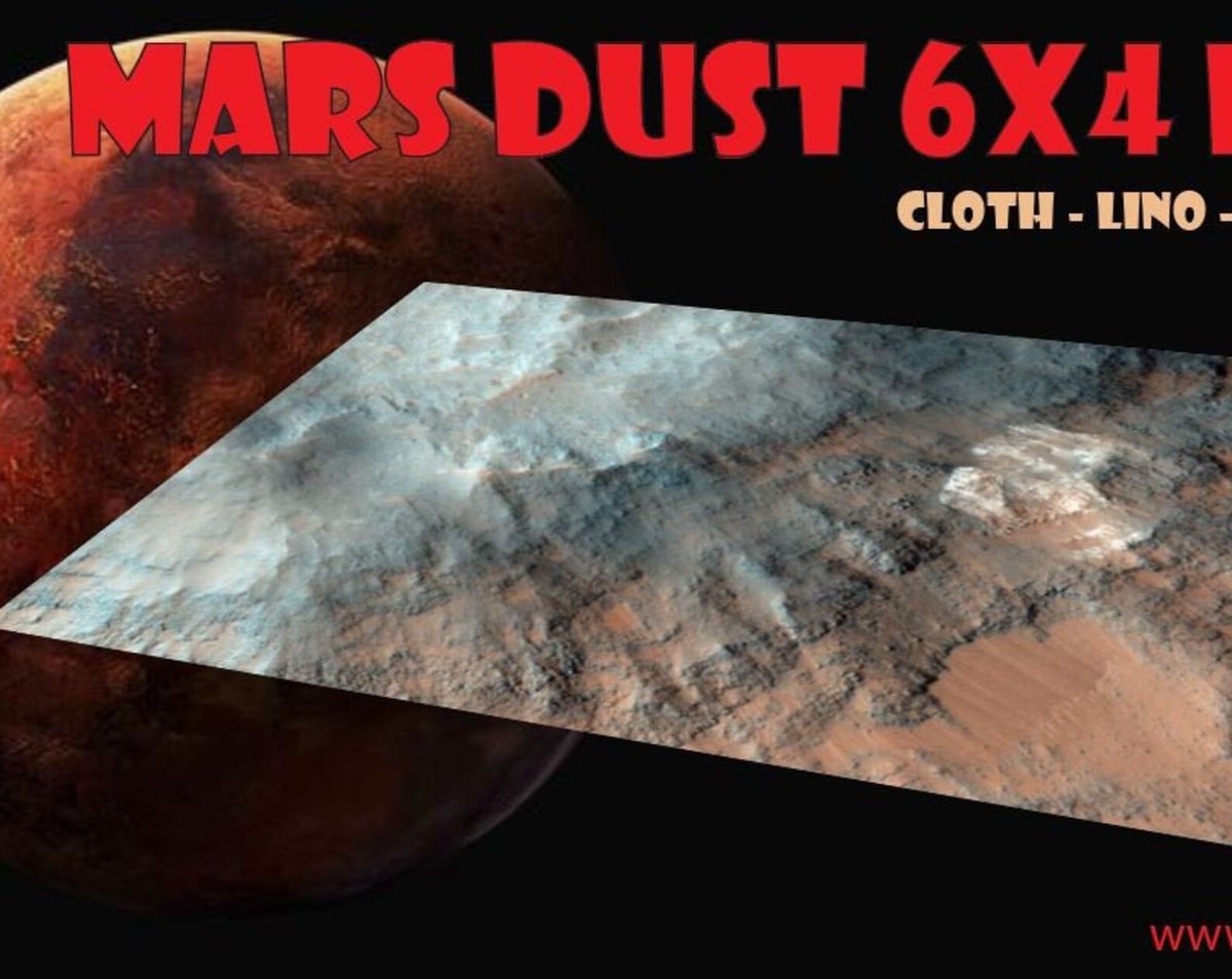 CuandoJuegaBot's tweet photo. Mars cloth 6x4 wargame mat
 #mars #gift #WargameMat #TinywargamesUK #EtsyEmail

👉https://t.co/oa832tK96G https://t.co/JH3rM3toQP