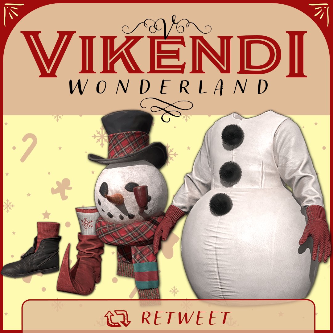PUBG_DE's tweet photo. Tag 5 von #VikendiWonderland ❄️.

Willst du einen Schneemann bauen? Mit diesem frostigen Bundle kannst du einer sein!

Zum Mitmachen:
✅ Folge @PUBG_DE
🔁 Retweete diesen Beitrag

Sei schnell und einer unserer 5 glücklichen Gewinner!

⏰ Bis zum 17. Dez. 2022, 08:59 Uhr MEZ https://t.co/9zObaHRmTl