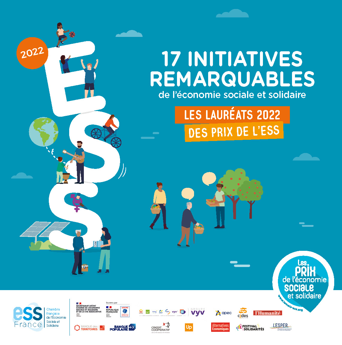 ESS_HDF's tweet photo. #PrixESS 🏆| Découvrez qui a été récompensé par les prix ESS dans les 14 régions de France participantes parmi les 466 candidatures déposées !

Livret en ligne à lire ici 👉https://t.co/bJGQIxuPcM https://t.co/kGPnKrTYIf