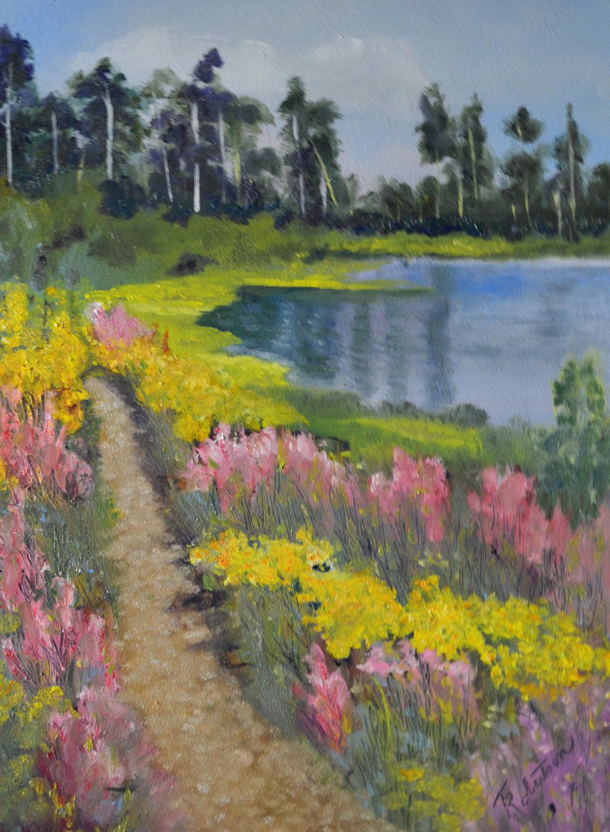 'In all things of nature, there is something of the marvelous.'
-Aristotle-
#Wildflowers #originalart #fineartoilpainting #Colorado #Freeman #Reservoir #lakepaintings #studiopaintings #mountains #aspentrees
See details@   etsy.com/listing/105141…