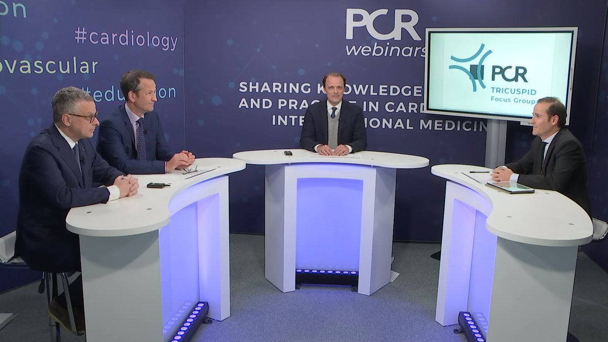 #ICYMI, watch the replay of this #PCRwebinar on management of #tricuspid valve regurgitation with <a href="/Lenard08808061/">Lenard Conradi</a>, <a href="/juliendreyfus1/">Dreyfus Julien</a>, Michael Borger, Felix Kreidel, <a href="/dottormaisano/">dottormaisano</a> &amp; Georg Nickenig.

📺 pcronline.com/Webinars/PCR-W…

#MedEd