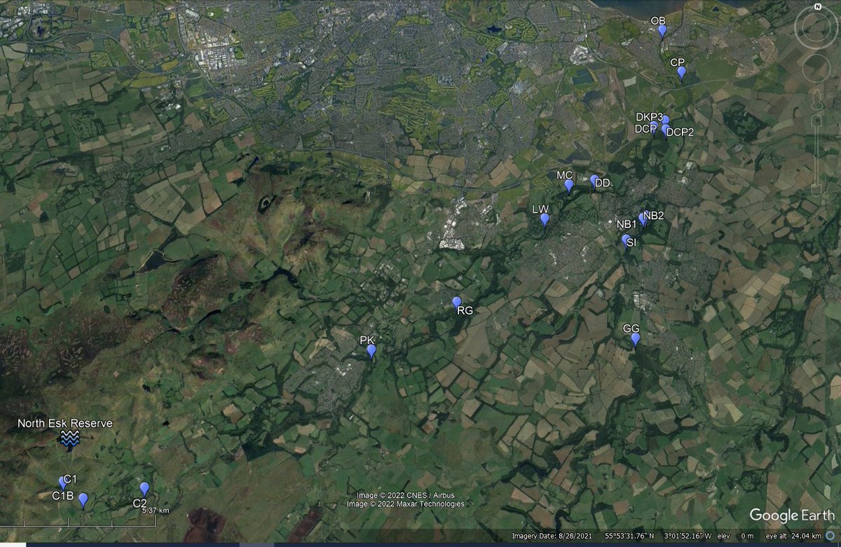 A massive thanks to all those who have supported Riverfly on the Esk over the past 3+ years! This is what is possible when communities come together to support their river. Managed,coordinated and delivered by volunteers.  So very proud. Now 51 volunteers, 16 sites &amp; 155 surveys!