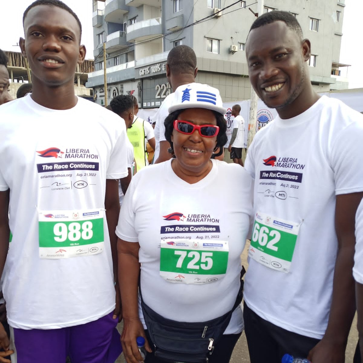 Mrs Mildred Dean is a renowned Liberian educator, taking on high level representative functions and never stops rooting for the Liberian youth. 
As a senior runner, she became one of our amazing 10k finishers in 2022 - being the best example that limits are there to be broken!🏅
