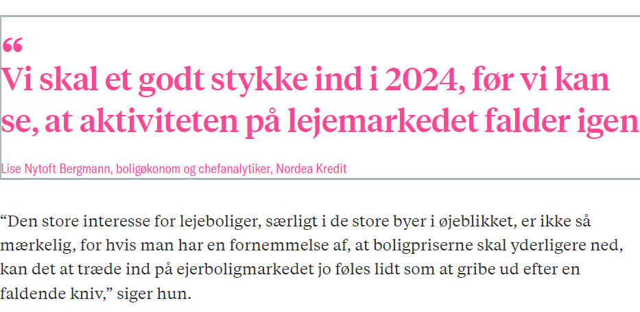 JanGrunnet's tweet photo. Ikke kun skidt @Boligoekonomen, at flere ønsker at udleje/leje? Fleksibiliteten i at leje er stor og ejerne kan flytte, hvis ejerboligen ikke længere passer dem. 

Håber dog, at de uerfarne på lejemarkeder søger rådgivning. #Lejeloven kan man slå sig på! https://t.co/WvK9SPHAnD https://t.co/76wLLMDVr3