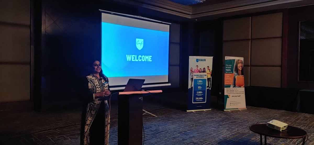 cialfoplatform's tweet photo. Continuing our #networking series across south India, we hosted another engaging event with #counselors in Hyderabad along with ETS-TOEFL. Moving ahead with speed and focus on achieving our mission of making education accessible.  
#educationaccesible #Cialfo https://t.co/YMxfPmaksR