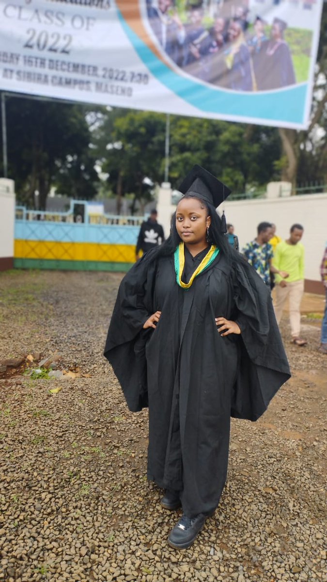 ruguruwachira's tweet photo. Bagged that degree!  
On 16th December 2022 I graduated with a bachelor's degree in political science with IT.
Dear self, I'm proud of you!
#msugraduation2022 https://t.co/RdIGqLpsxI