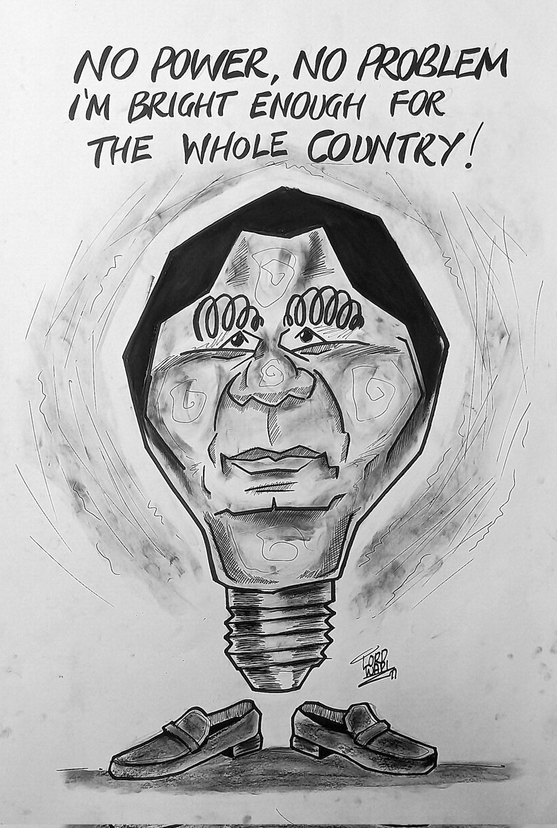 LordWapi's tweet photo. LOADSHEDDING IS BACK 

But Keep Calm And Rejoice For He Is Bright.

#LordWapi #WapsonShamenda #KarakachaRepublic #LoadSheddingIsBack #TagABulb https://t.co/ORQXDo3Ja2