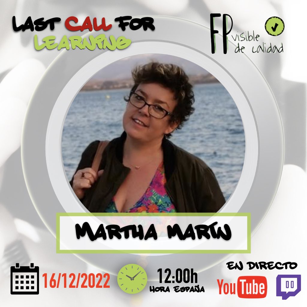 fpvisible's tweet photo. 🔔🔊 No te pierdas el primer programa de la temporada con Martha Marín Urruela, Jefa de Maquillaje y Peluquería en producciones audiovisuales #LDCF #FPvisibleFPdeCalidad #Makeup #Hair #Cine #TV #Series #Peluquería @EducaAnd @EducaAndInnova @InniciaAnd

📲 https://t.co/MsrXXTC5Jz https://t.co/uIEHrFXfig