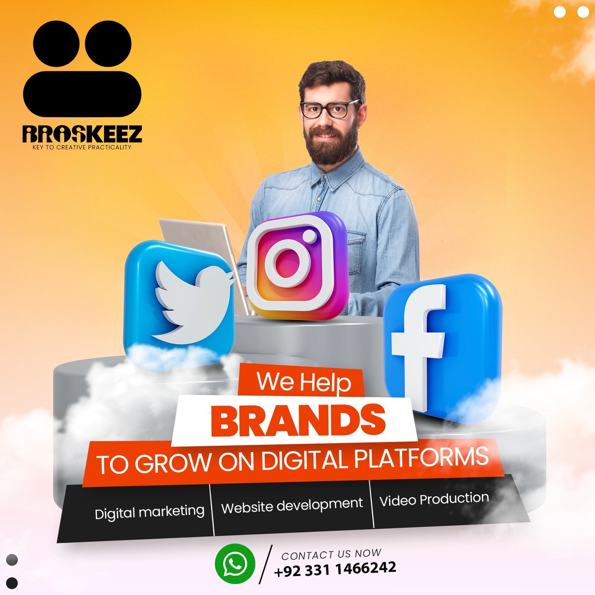 IBroskeez's tweet photo. Looking for a reliable digital partner? Broskeez is the only place to look. We offer professional digital solutions and social media marketing services that can advance your company
WhatsApp:
+92 331 1466242
#ecommerce #onlinebusiness #entrepreneur #onlineshop #ecommercemarketing https://t.co/epYUKm7Gyx