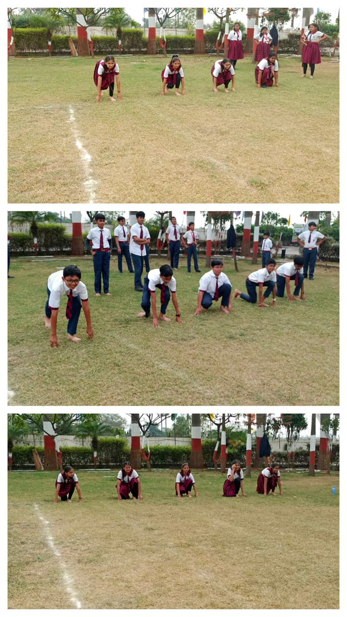 suratsas's tweet photo. Sports have always played an essential and effective role in the development of a kids mind and body. Today 100 metre Running Race was organised in Shanti Asiatic School, Surat for grades VI to VIII as part of CCA and all the students actively participated in the competition. https://t.co/vswKrSk8wo