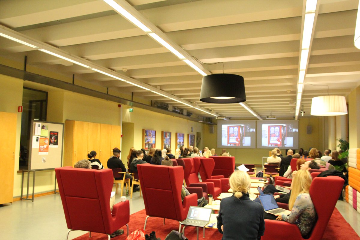 HCollegium's tweet photo. 2 full days, 20 speakers, 1 outreach event @oodihelsinki, 100+ hybrid audience!
A huge thank you to organisers @Tero Toivanen, @Kinga Polynczuk-Alenius and all those who participated in the #HCASconspiracy symposium for a terrific and thought-stimulating beginning to December. https://t.co/sXAXHLcyCn