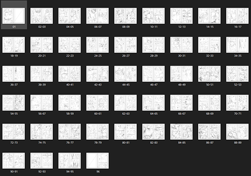 描き下ろしのページ数です。お納めください。 