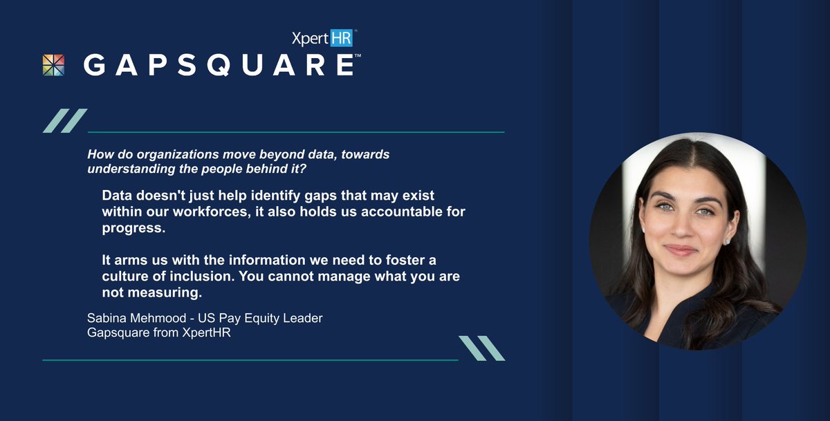 #HRTech was one of our favorite moments from 2022! ✨ 

It leaves us with a big question though...how do organisations move beyond the data, towards understanding the people behind it? 

Our Pay Equity leader Sabina Mehmood shares her response with us below: