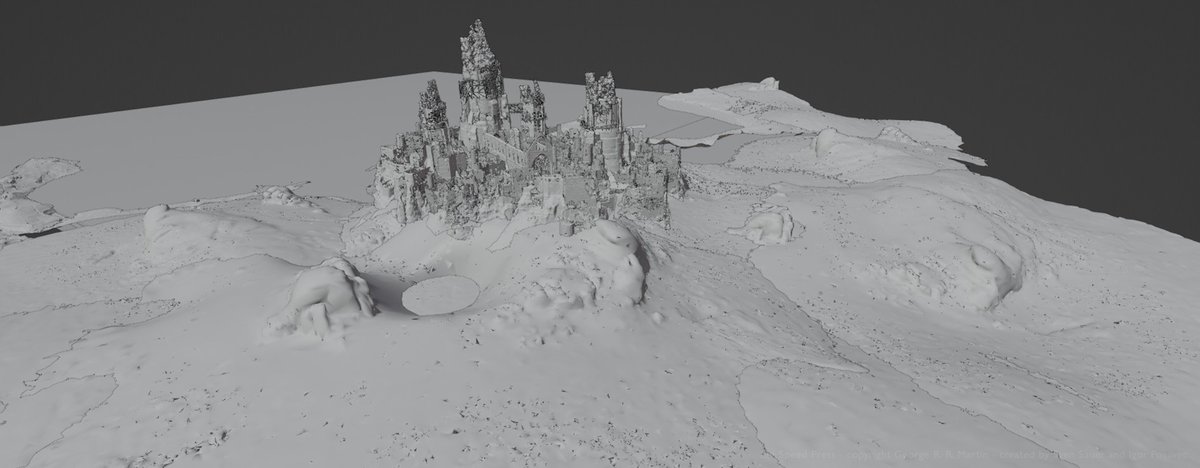UWesteros's tweet photo. One of the artworks we did for the book Rise of the dragon is called The Fishfeed. 
The Battle was the biggest battle ever fought in Westeros. So many people died at Gods Eye that the waters of the lake turned red.  #georgerrmartin #theriseofthedragon @Burgschneider @westeros https://t.co/5kLxdO2o3t
