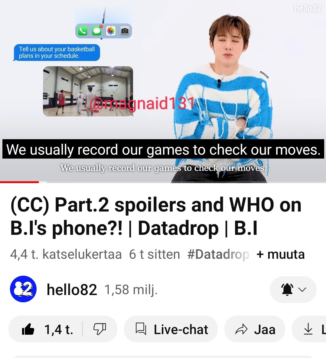 magnaid131's tweet photo. Joining this event because of my favorite soloartist!
Wish me luck! ๐
https://t.co/14r6ttuJbs
#BI #hello82 #BIxhello82 #Datadrop_BI
@hello82official
@shxx131bi131 https://t.co/ydXslEvFUr