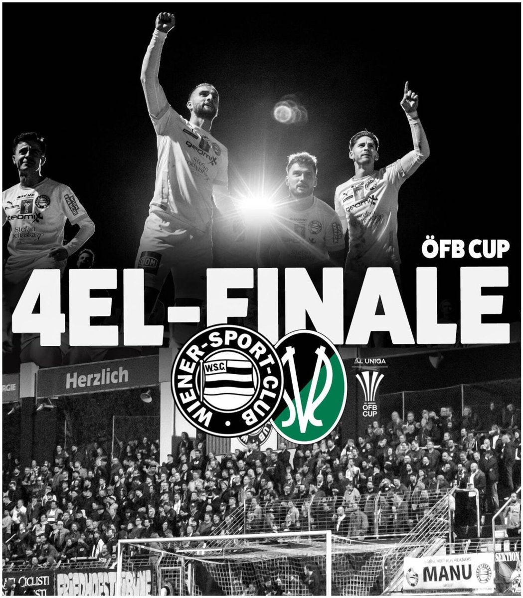 WienerSportClub's tweet photo. Detailierte #Ticketinfo zum #ÖFBCup Viertelfinale am 4. Februar gegen @svried1912 findet ihr hier:
https://t.co/8DwWrpMsgj
#WSCSVR #HeanoisIsOis https://t.co/3Lu5oqyvXx