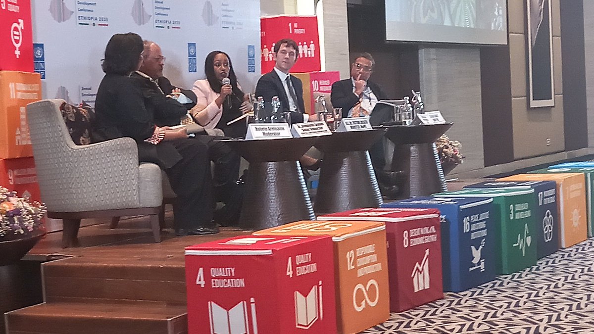 UNDPEthiopia's tweet photo. #HappeningNow A frank and engaging dialogue as #UNDP launches an annual develeopment conference on #Ethiopia . Today's theme is Ethiopia 2030: A country transformed ? Options for a next generation of reforms. https://t.co/og6Q36swf6