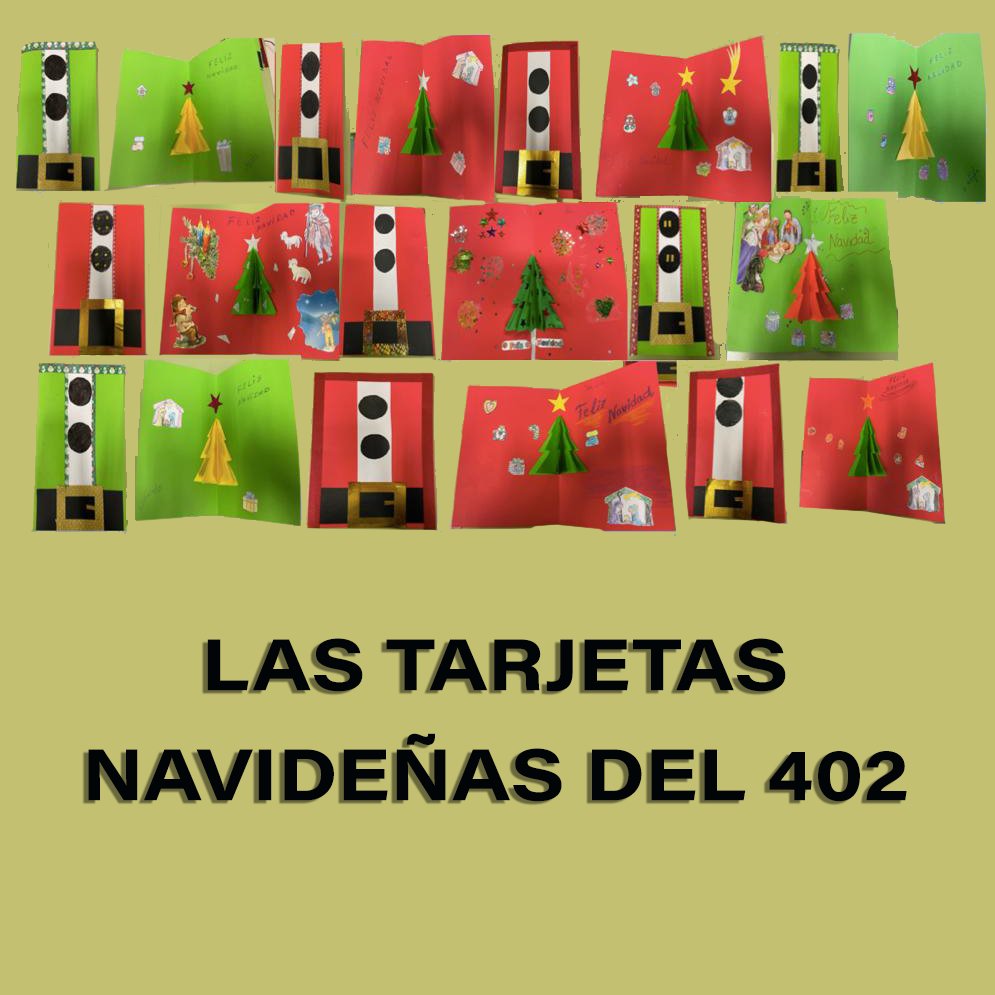 CEPA_Getafe's tweet photo. En el grupo 402 hemos participado en el concurso de tarjetas navideñas. Y, queremos compartirlas con vosotros.

#cepa #iniciales #educacióndeadultos #tarjetasnavideñas #concursos https://t.co/5CbBW4PKE6