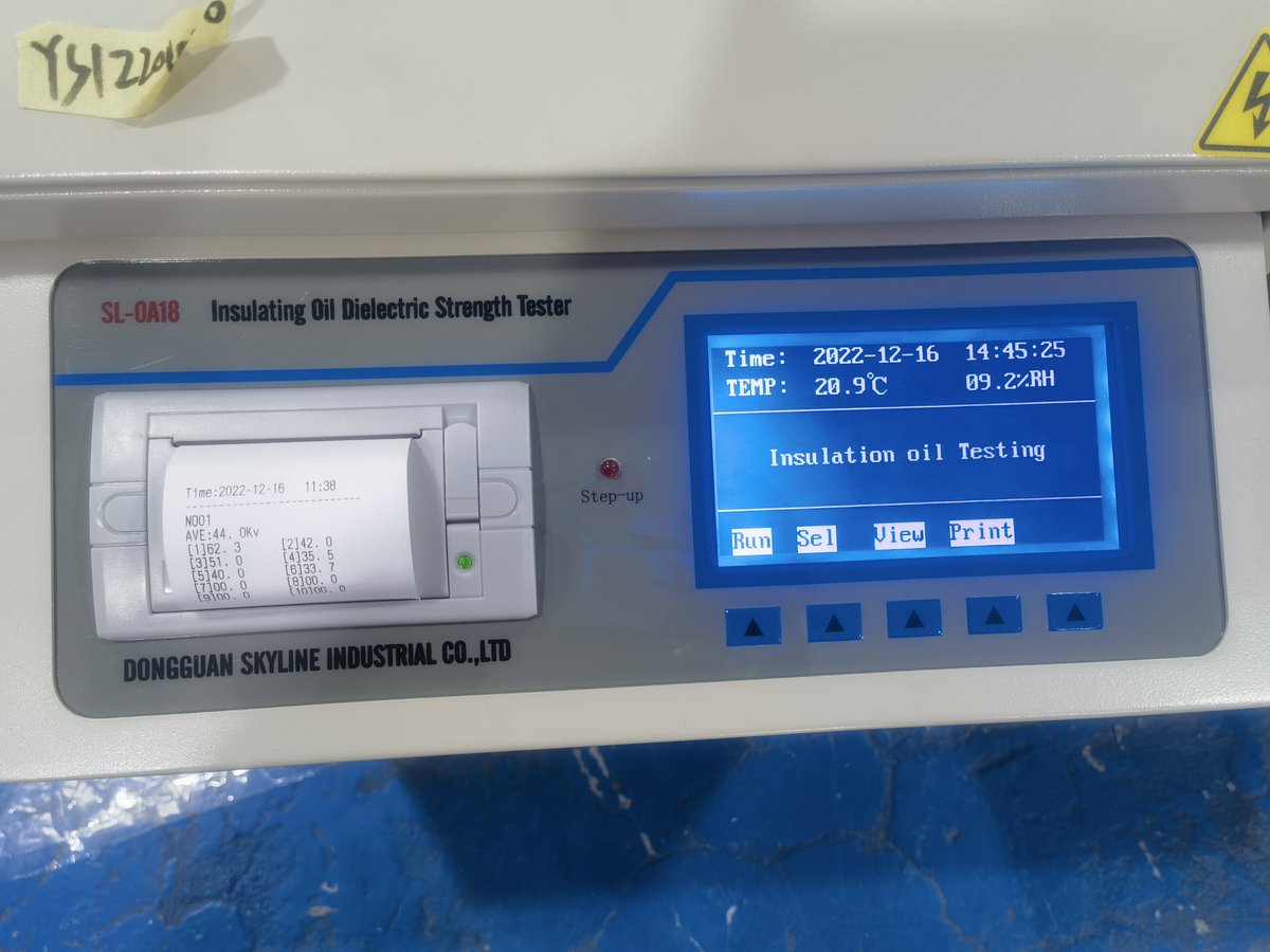 60-80-100kv Automatic Insulation Oil Dielectric Strength  Tester/Breakdown Voltage Tester for sale 

labtesting-equipment.com/sale-36214690-…

#IEC60156
#Insulationoildielectricstrengthtester 
#BreakdownVoltageTester