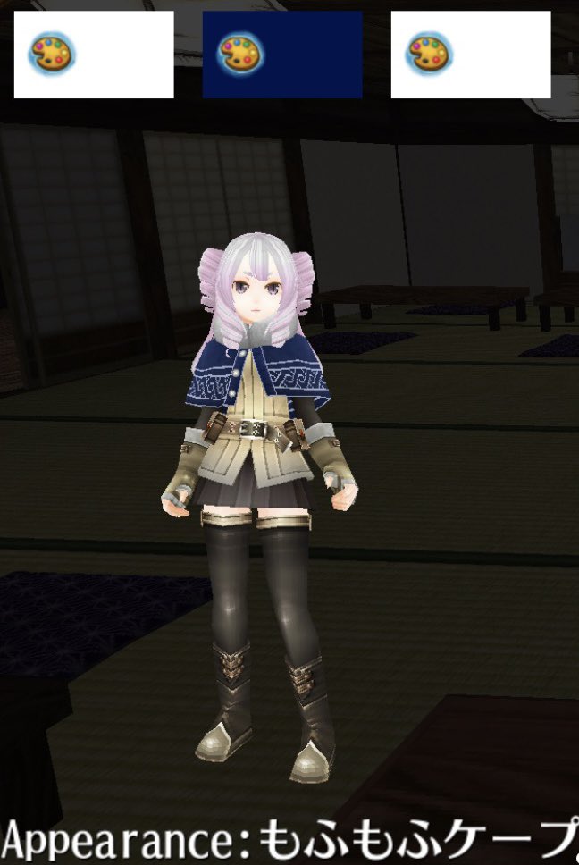 toram_miyu's tweet photo. うさぎパーカー(重)
　↳A 82　B 1　C 82
ぽんぽんリボン
　↳A 81　B 1　C 81
もふもふケープ
　↳A 1　B 81　C 1 https://t.co/KrpsVXYd2Z