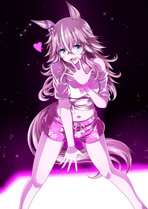 #ウマ娘 #ワンダーアキュート「gaze on me!」のあのポーズ可愛いしセクシー 