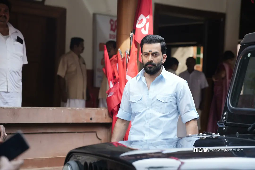 #Kaappa <a href="/PrithviOfficial/">Prithviraj Sukumaran</a>