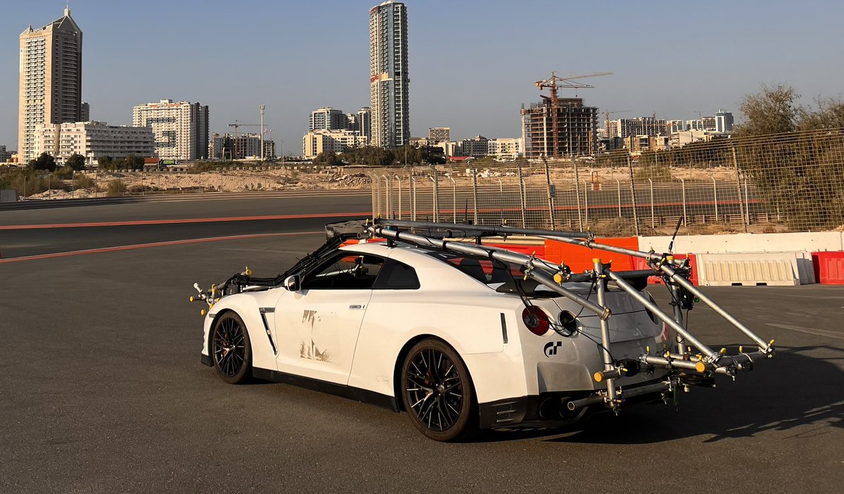 Thecarmagdriver's tweet photo. That’s a wrap on 7 weeks filming around the world on the fastest film ever made. The GranTurismo movie. From +35 degrees to -5 my incredible @Nissan GTR camera car performed faultlessly. We broke new grounds on how to film race cars actually racing. Incredible journey. https://t.co/8K3mtBVcO9