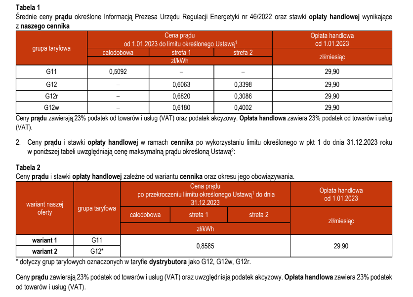 DStefanski's tweet photo. Po przekroczeniu limitu 2000 kWh na energię eklektyczną, nie ma taryfy nocnej i wchodzi jedna wyższa cena 😱 https://t.co/GvzSJGZZvF